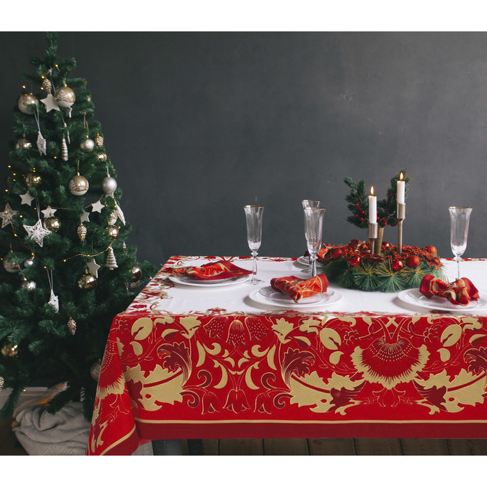 Скатерть "Этель" Сказочные узоры 150х220 см, 100% хл, саржа 190 гр/м2