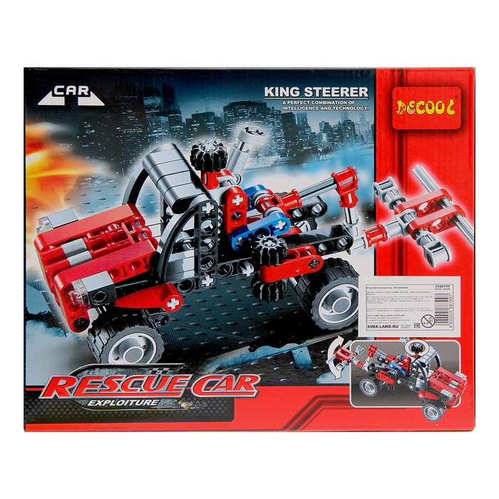 Конструктор техникс «Эвакуатор» 103 детали