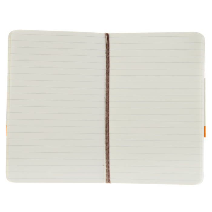 Блокнот 90х140 мм, 96 листов Moleskine Classic Soft, мягкая обложка, тонированный блок в линейку, чёрный