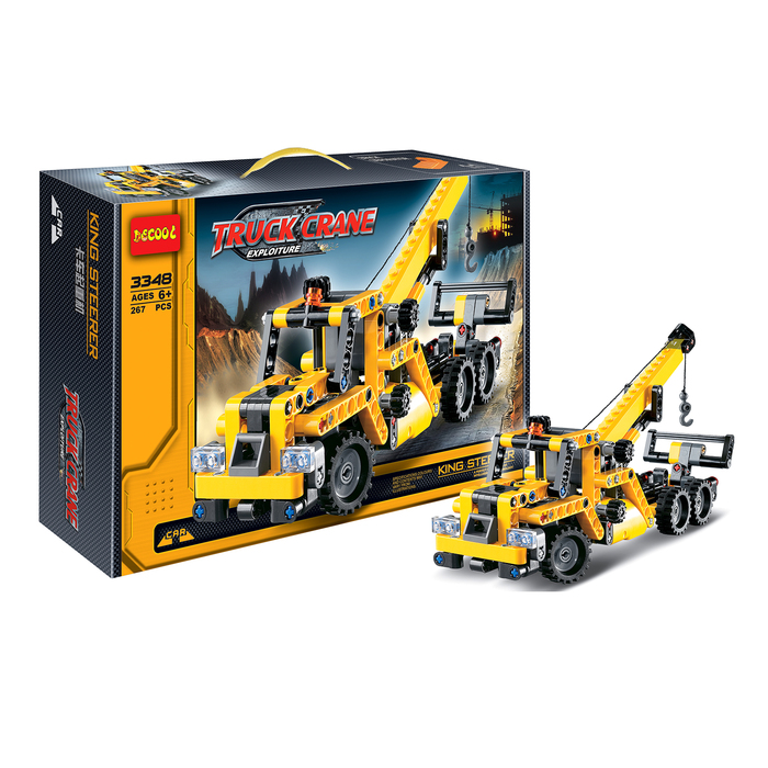 Конструктор техникс «Эвакуатор», 267 деталей