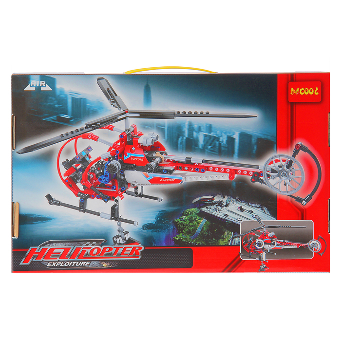 Конструктор техникс «Вертолёт», 300 деталей