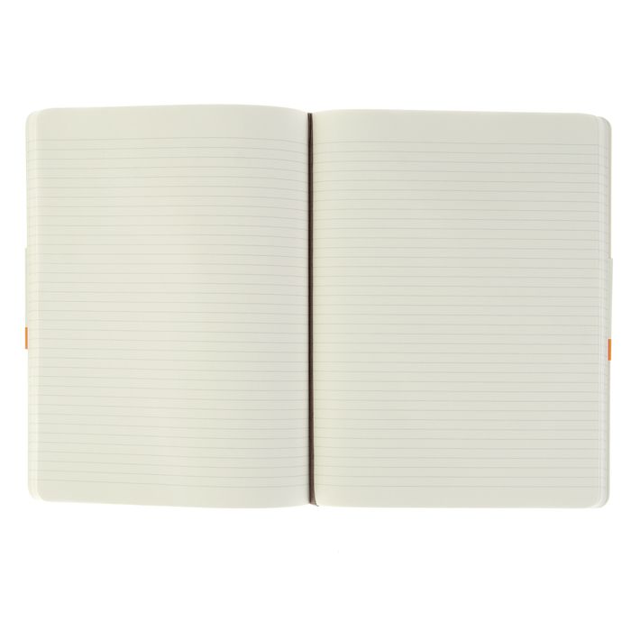 Блокнот 190х250 мм, 96 листов Moleskine Classic Soft, мягкая обложка, тонированный блок в линейку, чёрный