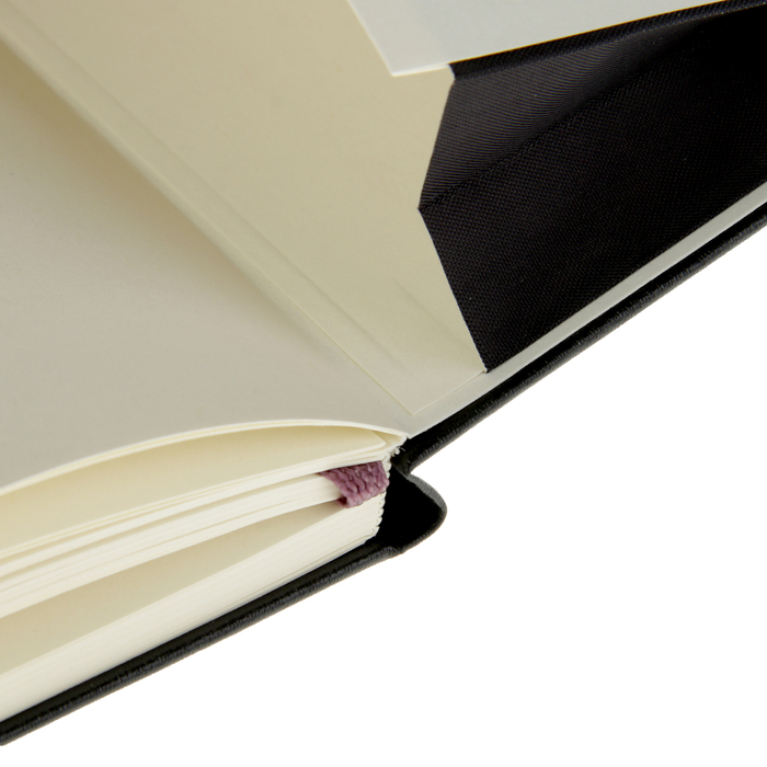 Блокнот для рисования 90х140 мм, 40 листов Moleskine Classic Sketchbook Pocket, картонная обложка, нелинованный блок, чёрный