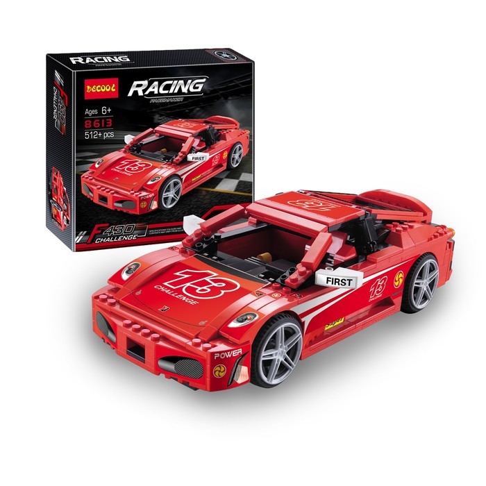 Конструктор «Спорткар», 512 деталей