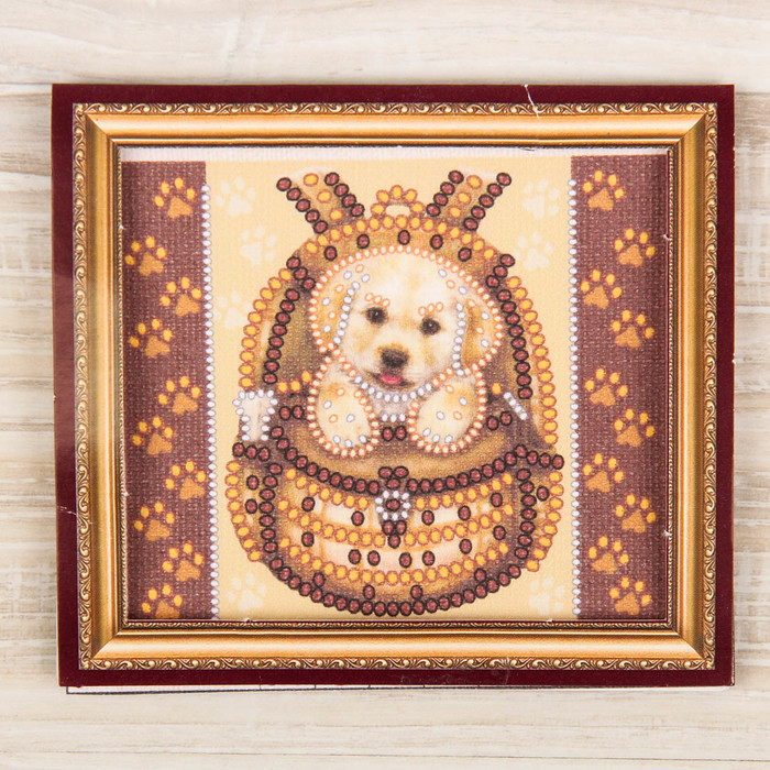 Набор для вышивки магнита бисером "Защитник"