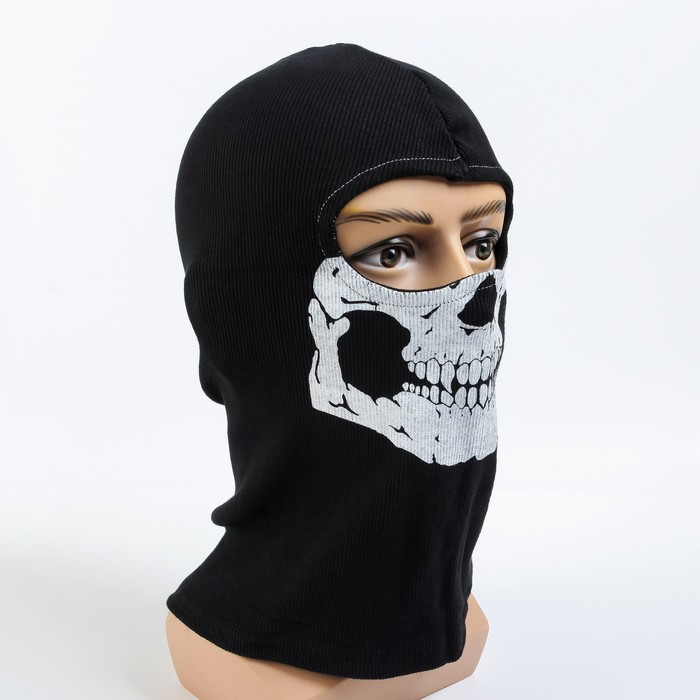 Маска-шлем для езды на мототехнике, 001