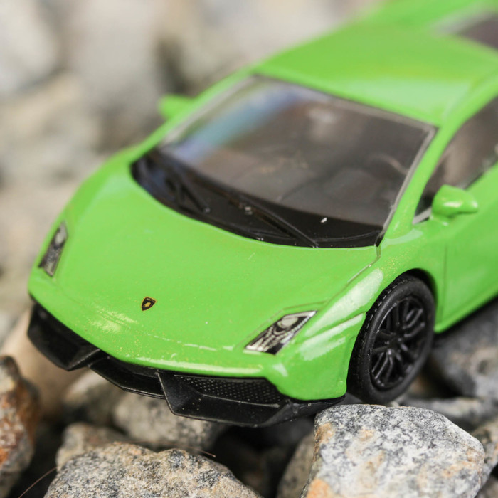 Машина металлическая Lamborghini Gallardo LP570-4, масштаб 1:64, без механизмов, 2 цвета МИКС
