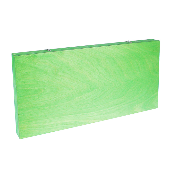 Нарды "Цветные" (доска дерево 40х40 см) микс