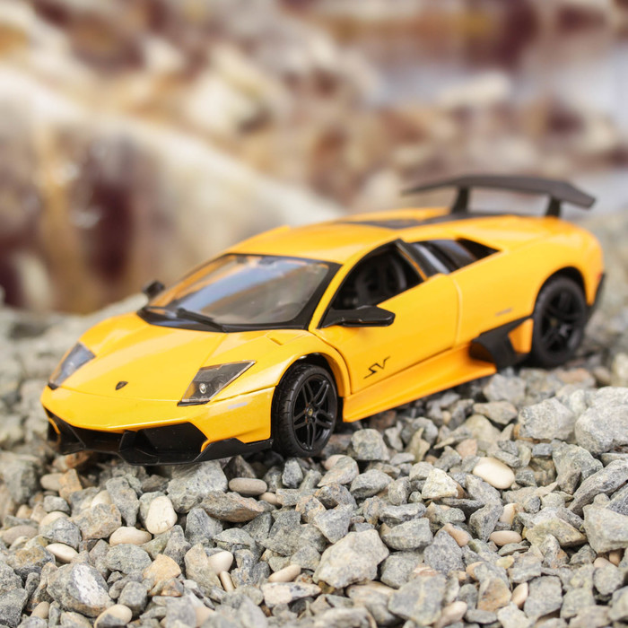 Машина металлическая Lamborghini Murcielago, масштаб 1:24, МИКС