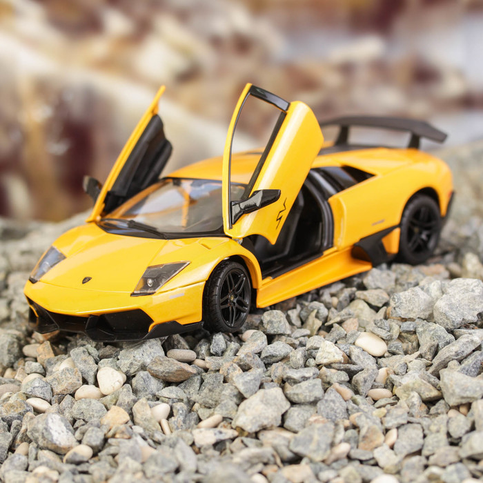 Машина металлическая Lamborghini Murcielago, масштаб 1:24, МИКС