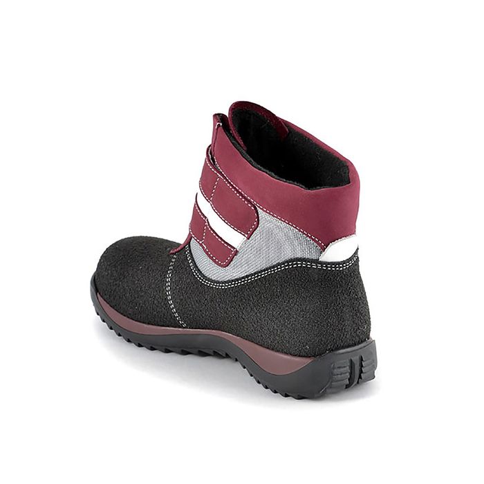 Ботинки дошкольно-школьные арт. 11-532-1 (черный/бордовый) (р. 33)