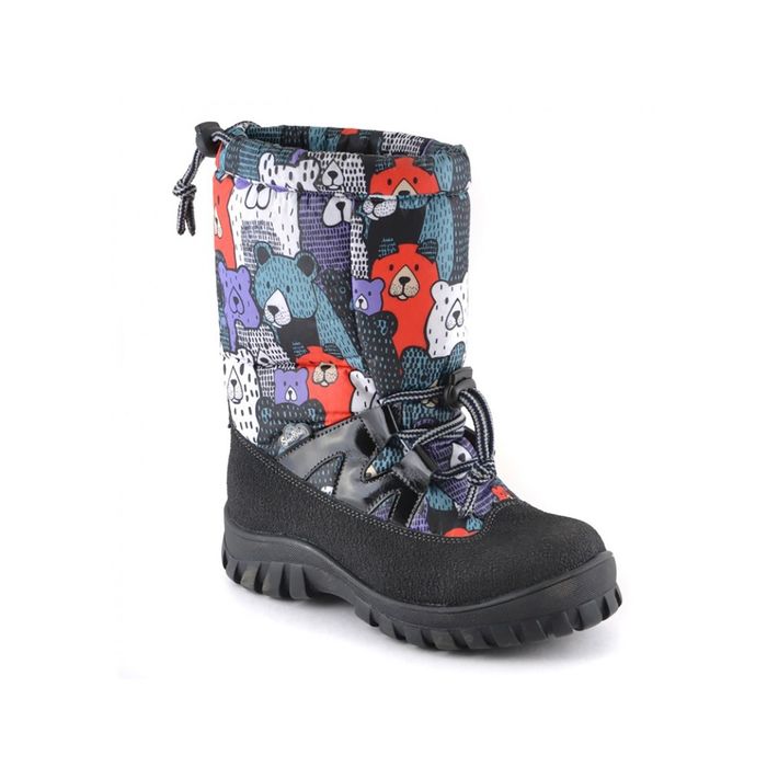 Сапоги малодетско-дошкольные арт. 13-653-6 (принт "медведи") (р. 30)