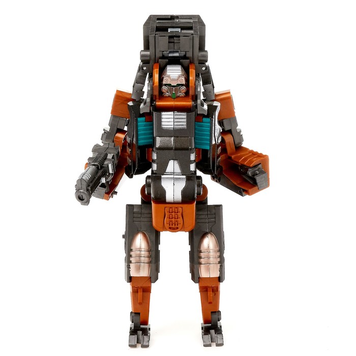 Робот-трансформер "Кибербластер", трансформируется в пистолет и стреляет мягкими пулями