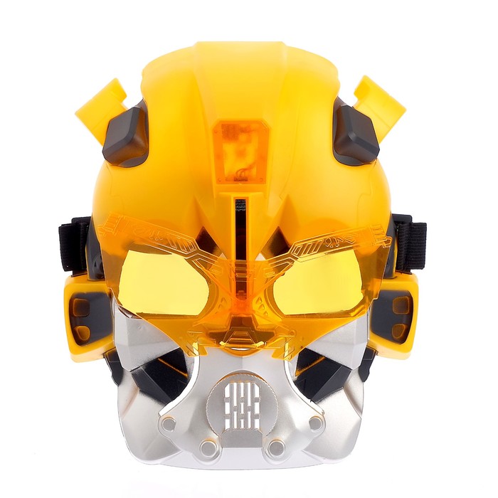 Маска трансформера «Шмель», световые и звуковые эффекты, работает от батареек