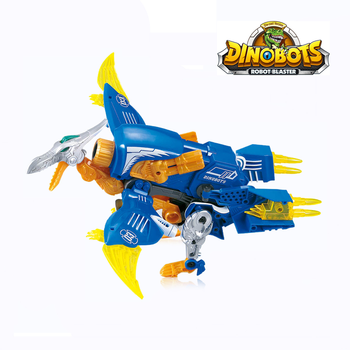 Робот-трансформер PTEROSAUR, трансформируется в бластер и стреляет мягкими пулями