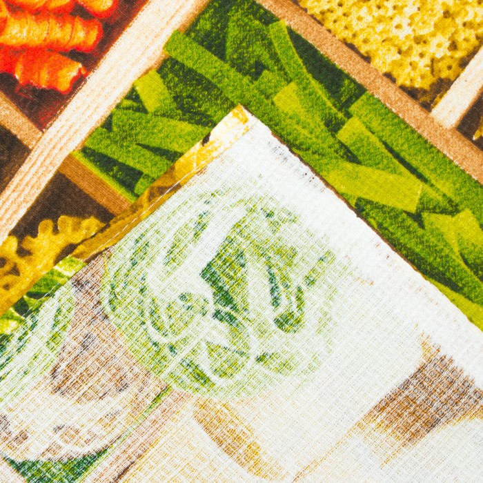 Полотенце банное вафельное, "Паста" 150х80 см, 176 г/м2, хл. 100%