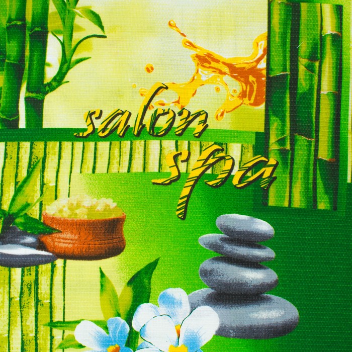 Полотенце банное вафельное "Бамбук" 80х150 см, 176 г/м2, хл. 100%