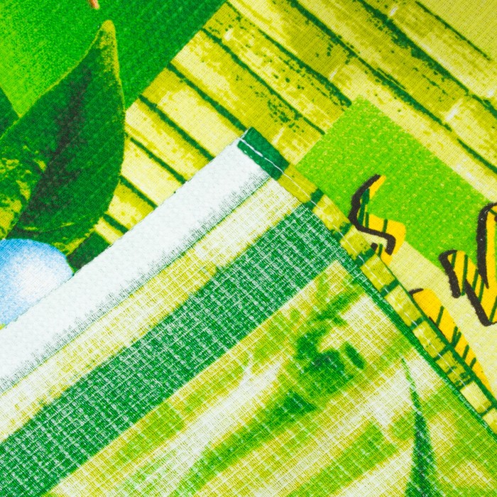 Полотенце банное вафельное "Бамбук" 80х150 см, 176 г/м2, хл. 100%