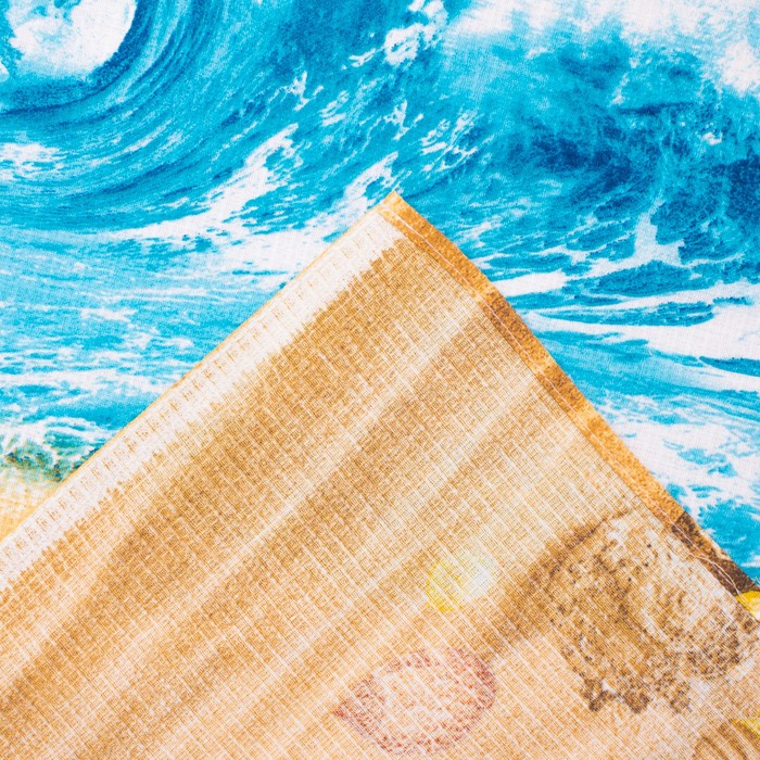 Полотенце банное вафельное "Паруса" 80х150 см, 176 г/м2, хлопок 100%