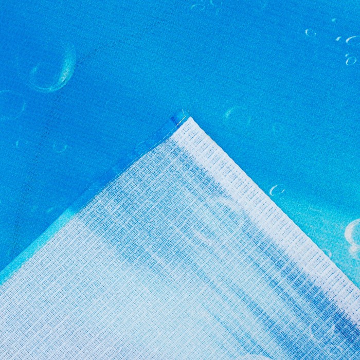 Полотенце банное вафельное "Коралловые рифы" 80х150 см, 176 г/м2, хлопок 100%