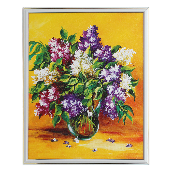 Картина "Душистая сирень" 41х52 см