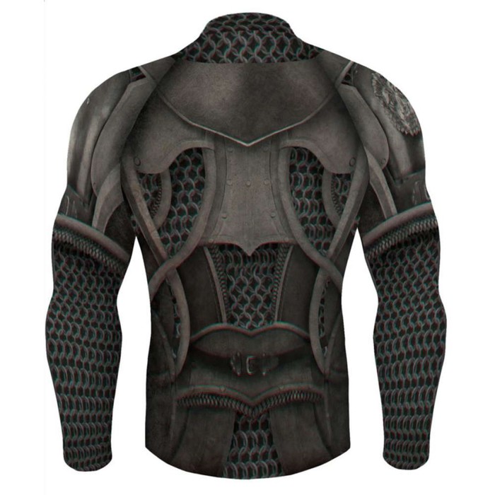 Рашгард с длинным рукавом, DarkSide, цвет чёрный, 2XL