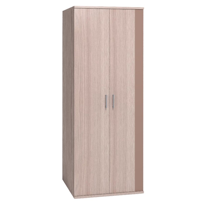 Шкаф для одежды BERLIN 9, ясень шимо/шоколад глянец