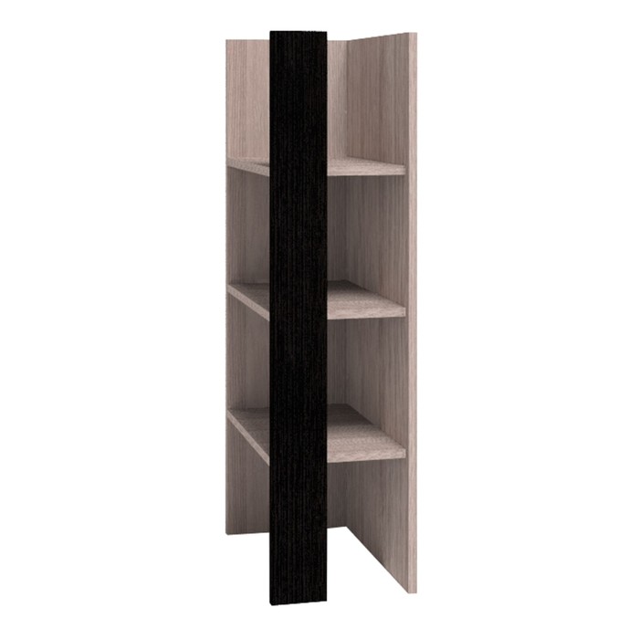 Стеллаж малый BERLIN 12, ясень шимо/венге