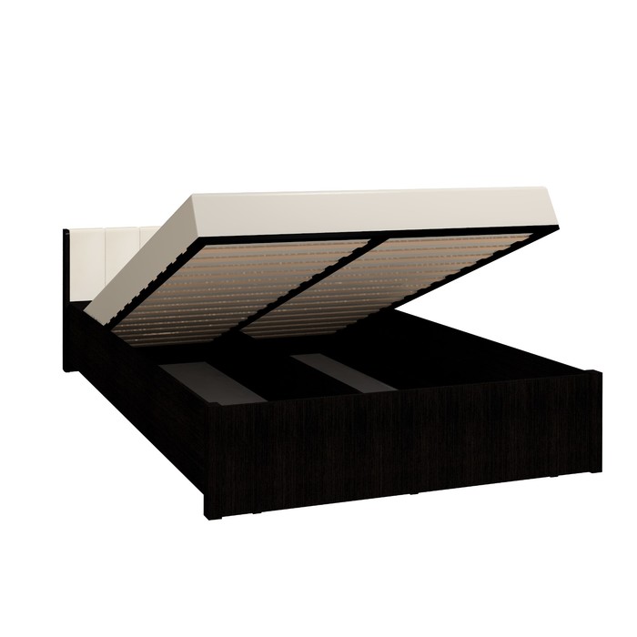 Кровать с ПМ BERLIN 32, с основанием, 1600х2000, венге