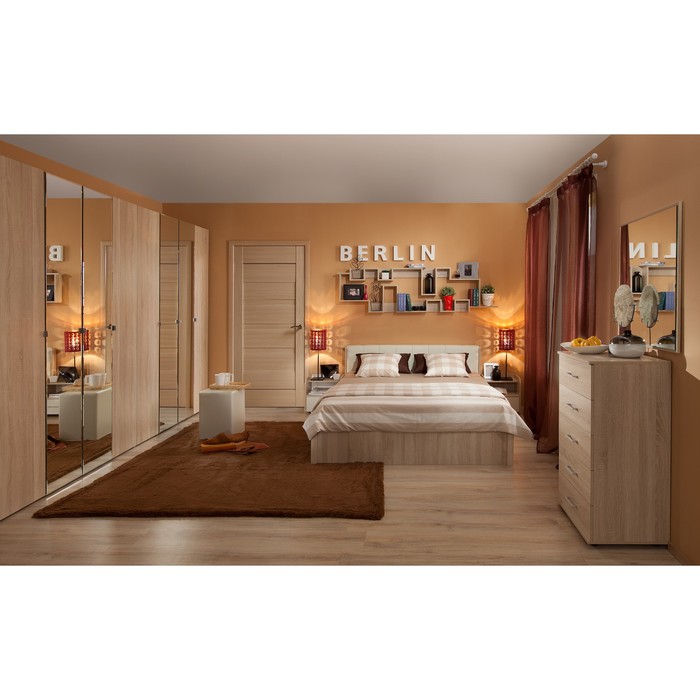 Тумба прикроватная BERLIN 30, дуб сонома