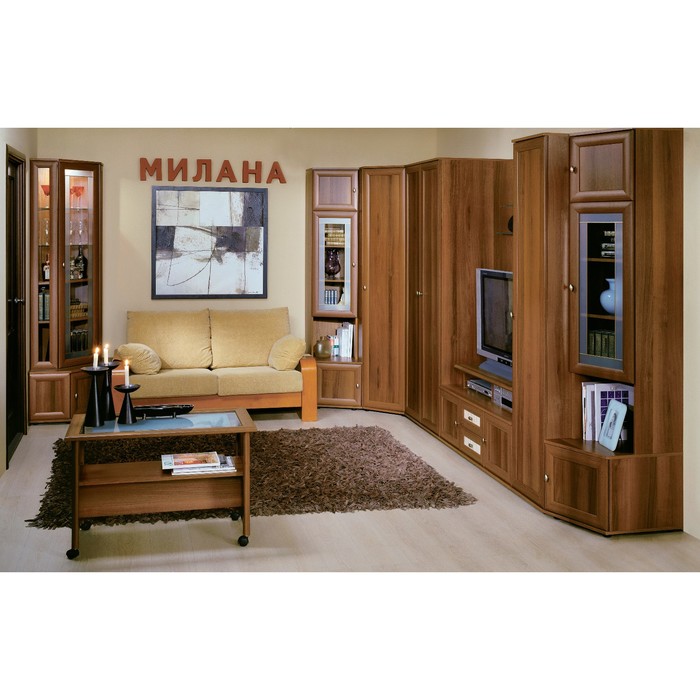 Шкаф "Милана-4", орех