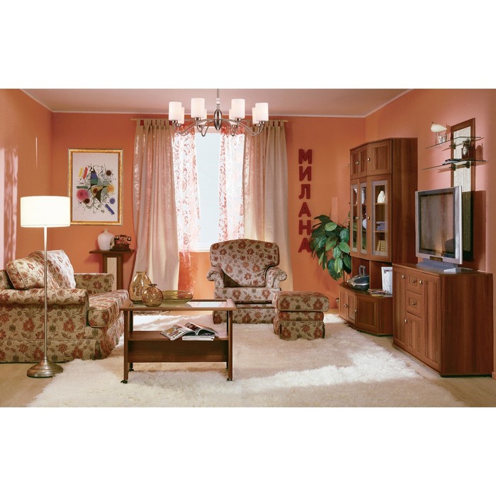 Шкаф "Милана-5", орех