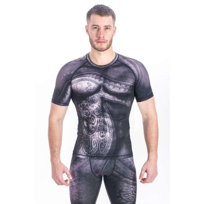 Рашгард с коротким рукавом, ATUA цвет чёрный, S