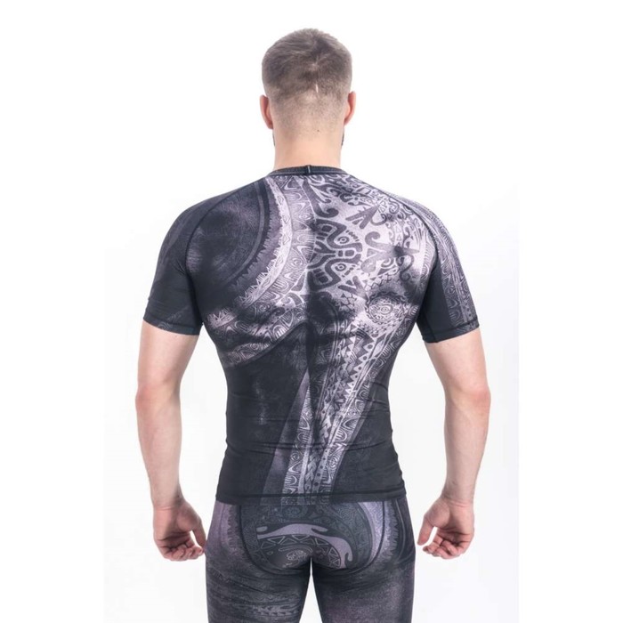 Рашгард с коротким рукавом, ATUA цвет чёрный, L