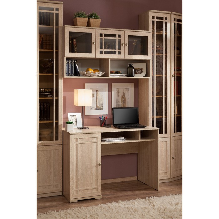 Шкаф для книг правый Sherlock 31, дуб сонома