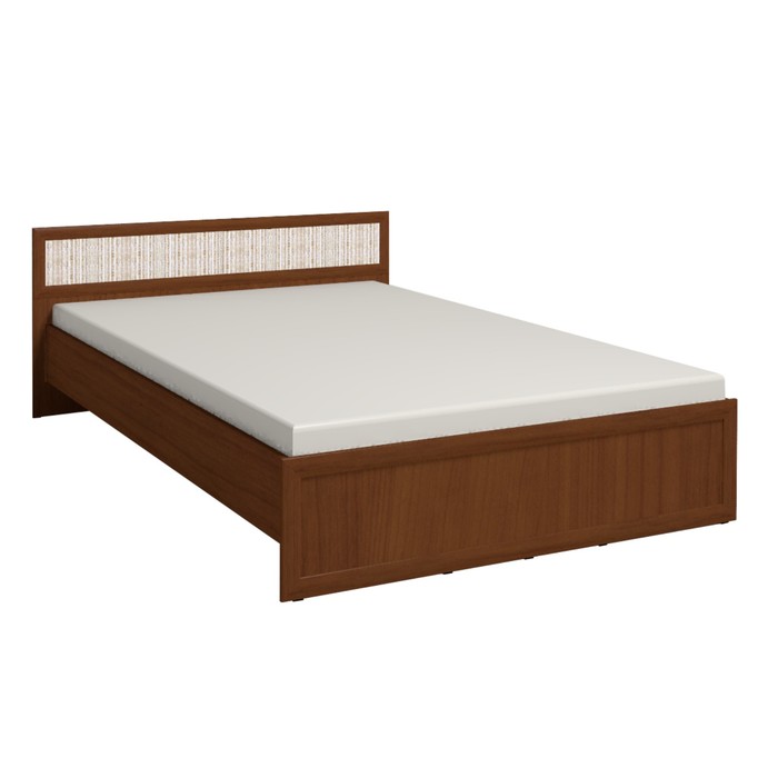 Кровать "Милана-1", без основания, 1600х2000, орех