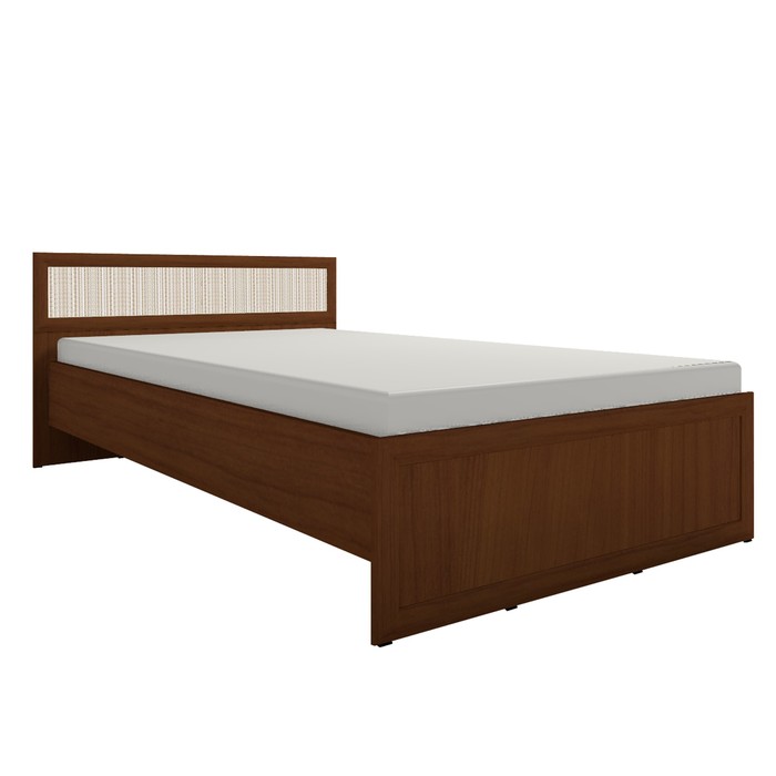 Кровать "Милана-3", без основания, 1200х2000, орех