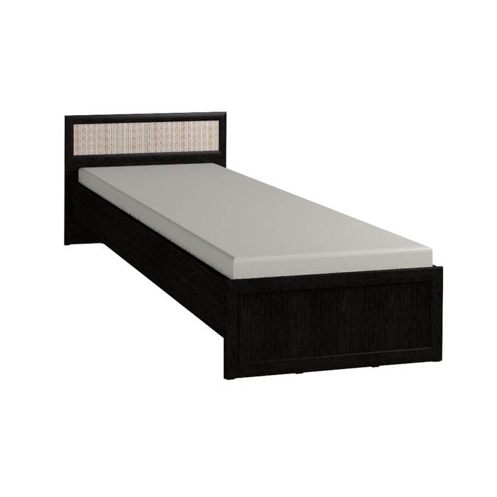 Кровать "Милана-4", с основанием, 900х2000, венге