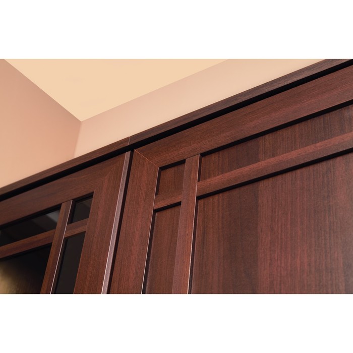 Шкаф для белья левый Sherlock 8, орех шоколадный