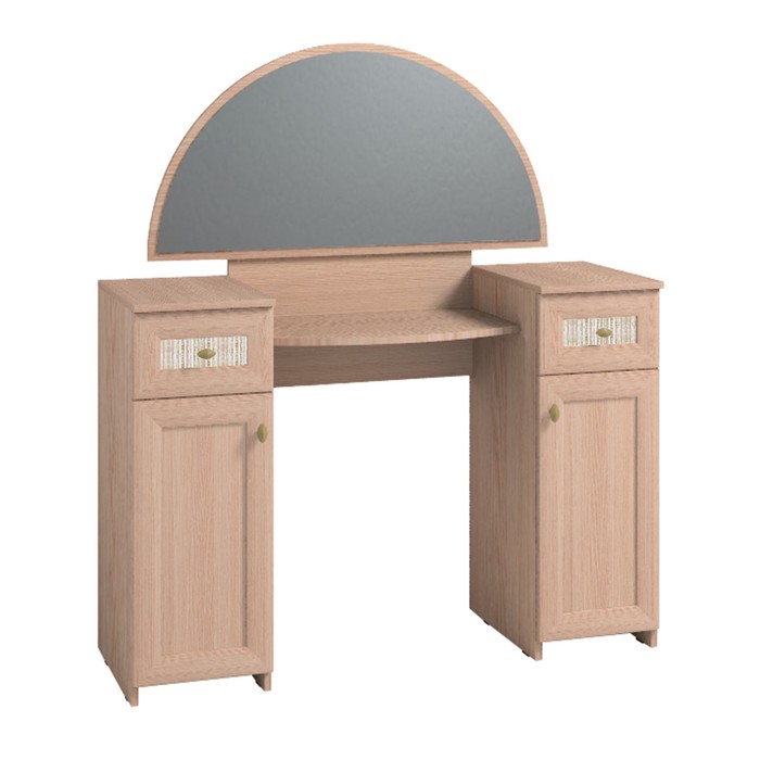 Стол туалетный "Милана-2", дуб отбелённый