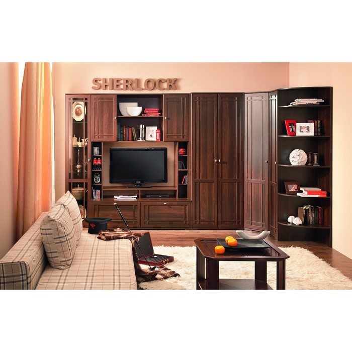 Шкаф для одежды Sherlock 11, орех шоколадный