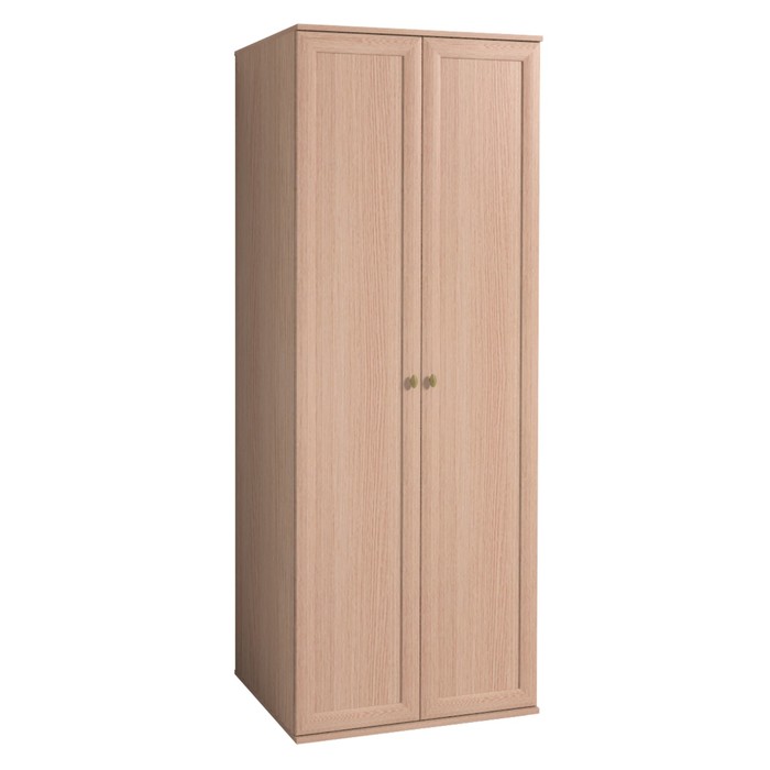 Шкаф для одежды "Милана", дуб отбелённый