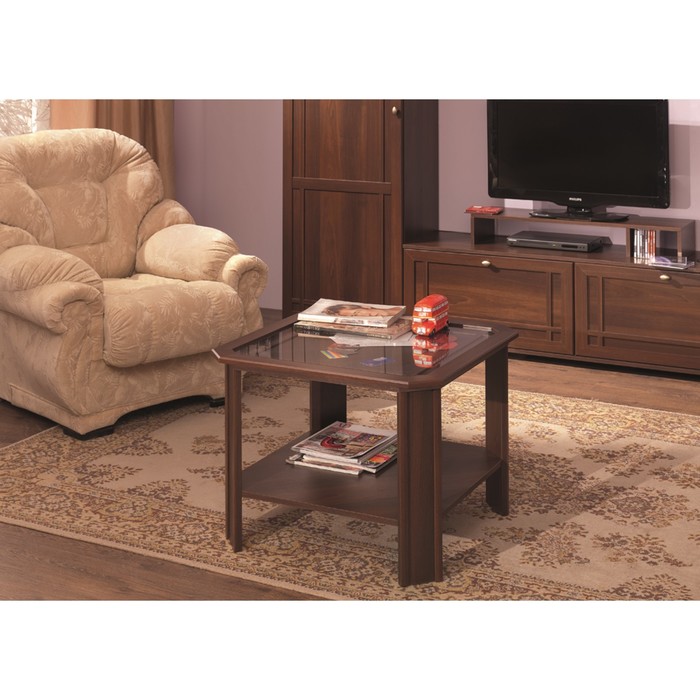 Стол журнальный Sherlock 16, орех шоколадный