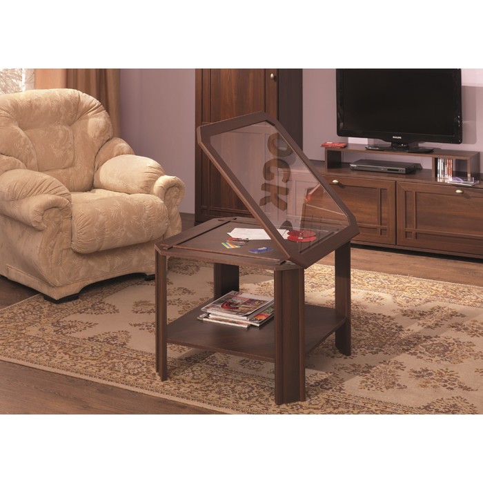 Стол журнальный Sherlock 16, орех шоколадный