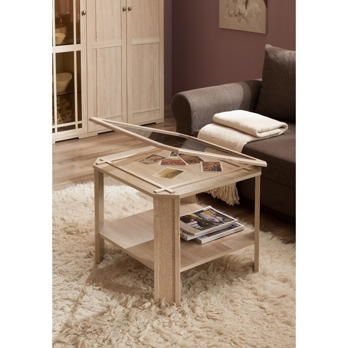 Стол журнальный Sherlock 16, дуб сонома