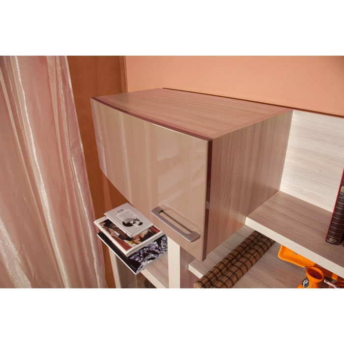 Стенка BERLIN 2, ясень шимо/шоколад глянец