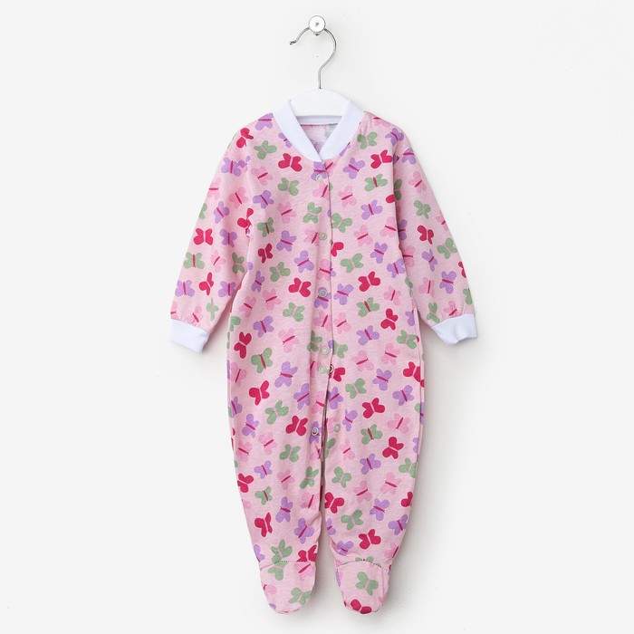 Комбинезон на кнопках, 68 см, цвет микс КБ0007_М