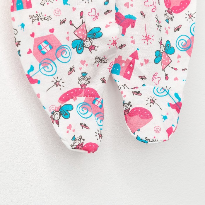 Комбинезон на кнопках, 80 см, цвет микс КБ0007_М