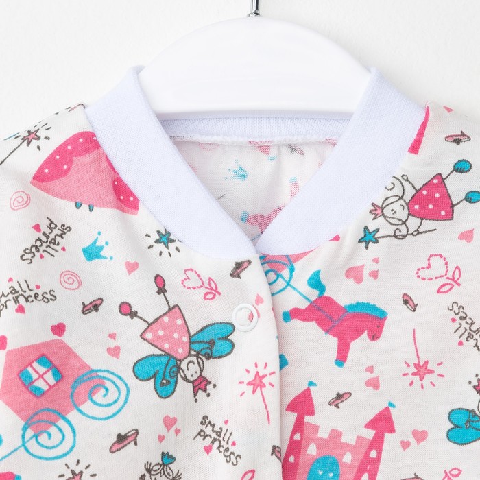 Комбинезон на кнопках, 80 см, цвет микс КБ0007_М