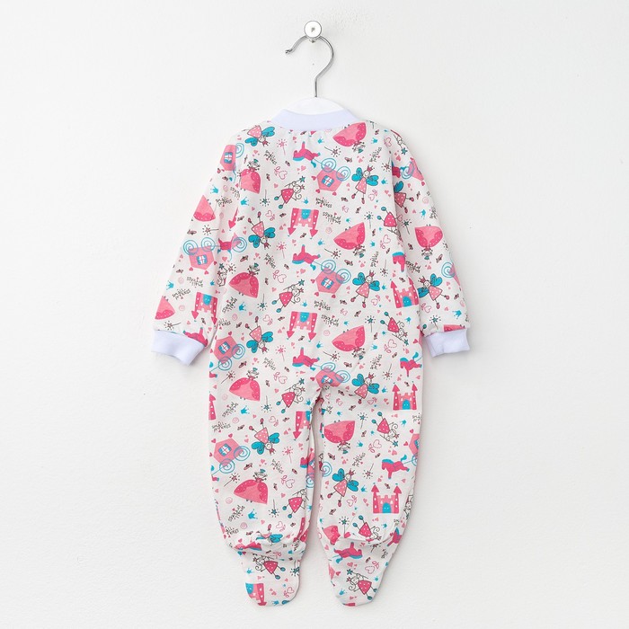 Комбинезон на кнопках, 80 см, цвет микс КБ0007_М